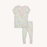 Hoppy Garden S/S Ruffle Pajama Set