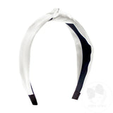 Satin Wrap Headband W/Knot