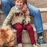 Wine Soft Boys' Joggers