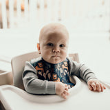 Zoo Lion Silicone Bib with Crumb Catcher